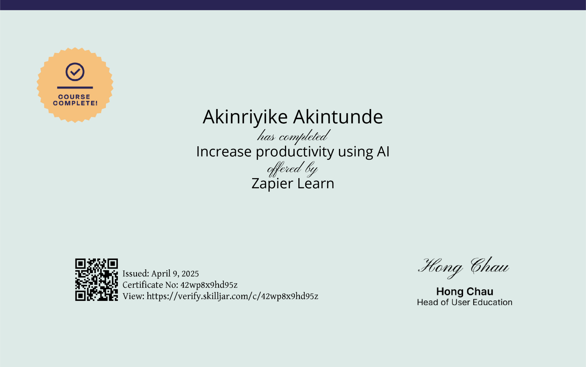 Increasing Productivity Using AI